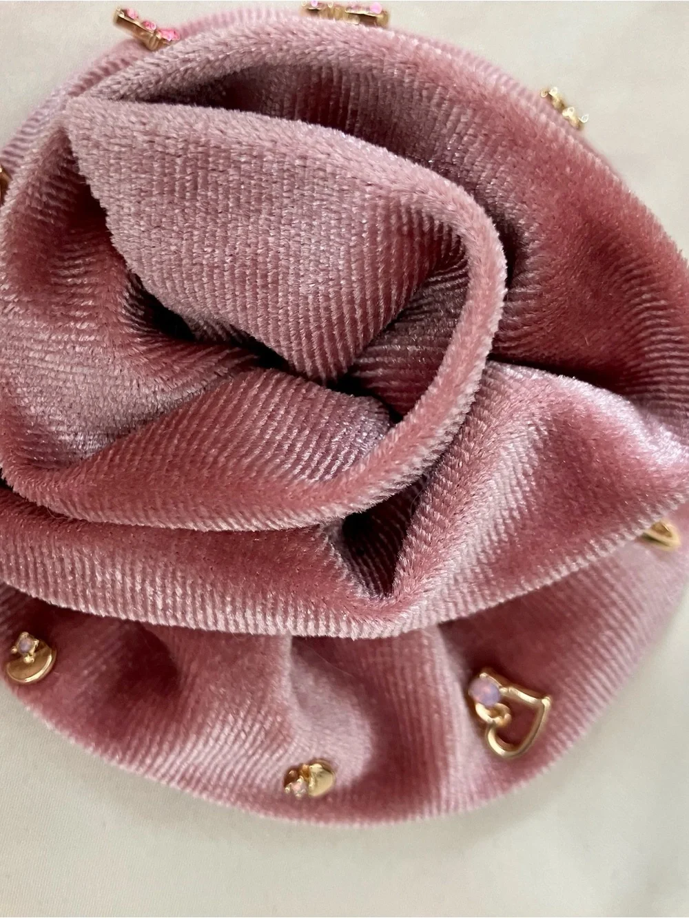 Free People velvet rose